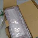 Nieifi Adhesive Wall Shelf, Shower Shelves 5 Pack with Soap Holder, Shower Organizer for Bathroom Organization, Clear