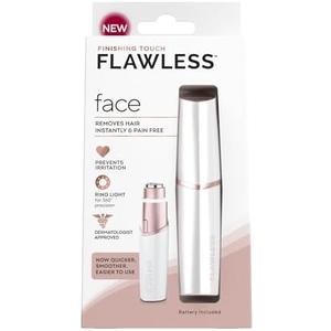 Flawless Finishing Touch Women's Painless Hair Remover (White)