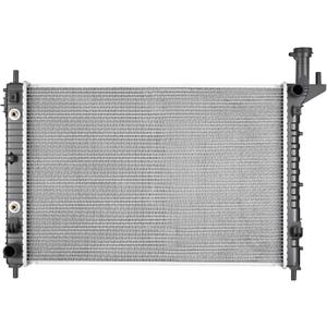 BDFHYK CU13007 Aluminum Radiator for Compatible with Buick Enclave Chevrolet Traverse GMC Acadia Saturn Outlook Full Aluminum Coolant Radiator 3.6L V6 Replace 13006