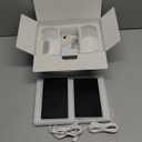 ANRAN Solar Security Cameras Wireless Outdoor with Light,2K Porch Floodlight Camera with Color Night Vision & AI Motion Detection,2-Way Talk Spotlight Siren Alarm,Compatible with Alexa,2PCS