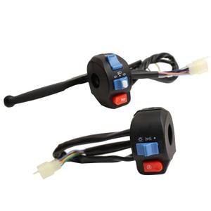 Mokuo Aluminum 7/8" 22mm Handlebar Switch Control Assembly Set Fit for 139QMB 152QMI 157QMJ GY6 50cc 125cc 150cc Moped Scooter Motorcycle-Front Disc/Rear Drum Brake Mokuo Aluminum 7/8" 22mm Handlebar Switch Control Assembly Set Fit for 139QMB 152QMI 157QMJ GY6 50cc 125cc 150cc Moped Scooter Motorcycle-Front Disc/Rear Drum Brake