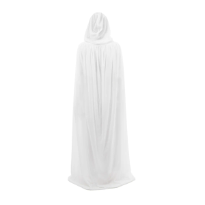 white velvet cape