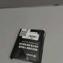 Oaridey 2 Pack Retractable Keychain Heavy Duty, Badge Reels Retractable, Tactical ID Badge Holder with Upgraded Zinc Alloy Carabiner, 31.5'' Coated Steel Cord, Bearing 8.0 oz (Black-2 Pcs)