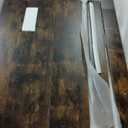 Piskyet Washer Dryer Countertop,2- Tier Laundry Countertop with Edge Rails,27.5" Depth x 54" Wood Countertop,Laundry Machine Topper for Laundry Room Organization and Storage(Rustic Brown)