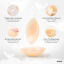 NONIO Adhesive Bra Strapless Sticky Invisible Push up Reusable Silicone The Best Off Backless Viscous for Women
