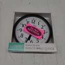 La Crosse 8in Basics Analog Wall Clock Black