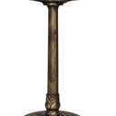 BACKYARD EXPRESSIONS PATIO  HOME  GARDEN 912449-WB Outdoor Garden Bird Bath- Bronze- Weather Resistant Polyresin-30 Inch-Backyard Expressions