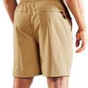 MIER Men's 7 Inch Athletic Shorts with 3 Zipper Pockets, Dry Fit | Quick-Dry Exercise Apparel for Workout, Running, Gym and Hiking, Lightweight, Elastic Waist, Recycled Polyester Fabric (XS)