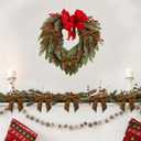 24 Pcs Camel Brown Small Velvet Bows Ornaments for Christmas Tree, Vintage Cute Velvet Bows Home Decor for Tree Mantle Wreath Gift Wrapping Crafts, 0.98 W/3.14 * 3.14 inch (Square)