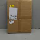 3 Sided Oil Splatter Guard, Upgrade Stainless Steel Anti Splatter Shield for Stove Top Cooktop, Foldable Grease Splatter Screen Oil Barrier, 15.7" x 11.8" (H)