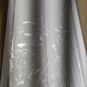 Fun Memories 12 Inch Deep White Floating Shelf, 24 x 12 Rustic Wood Wall Shelf for Books, 2" Thick Deep Floating Shelf for Storage & Display in Kitchen, Living Room, Bedroom, 2 Packs