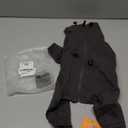 Recovery Suit for Small Dogs, Adjustable Surgical Recovery Suit for Dogs Female Male, Zipper On 4 Leg Long Sleeve Dog Pajamas Onesie for Shedding Anti-Licking Wound Skin Disease (Grey) S