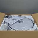 42'' Retractable Ceiling Fan with Lights and Remote, Crystal RGB Chandelier Ceiling Fan, 6-Speed Reversible Blades, Dimmable Color-Changing LED Fan for Bedroom Living Room Dining Room (Black)