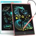 TECJOE LCD Writing Tablet, 8.5 Inch Colorful Doodle Board Drawing Tablet for Kids, Christmas Stocking Stuffers Birthday Gifts Travel Games Toys for Age 3 4 5 6 Boys Girls Toddles