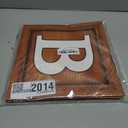 Baby Shower Boxes Party Decorations - 4 Wood Grain Brown Blocks with Baby Letter, Printed Letters,First Birthday Centerpiece Decor, Teddy Bear Baby Shower Supplies, Gender Reveal Backdrop