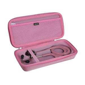 Hard Travel Case for 3M Littmann Classic III Monitoring Stethoscope (Pink)
