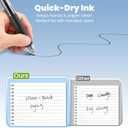 14 Colors Retractable Erasable Gel Pens, Fine Point, Assorted Color Inks for Drawing Writing, Office - Gift Set for Students, Kids & Artists