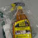 Goo Gone Adhesive Remover Spray Gel  Safe Glue and Sticker Remover for Labels, Tape Residue, Grease, Tar, Gum, Crayons, Candle Wax, Tree Sap, & Makeup on Hard Surfaces, Carpets, and Fabrics, 12 oz