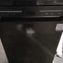 BLACK+DECKER 18-Inch Portable Dishwasher, 8-Place Setting Capacity, Mobile Dish Washer with 6 Wash Programs, LED Display, Stainless Steel Tub, ENERGY STAR Certified, BPD8B, Black