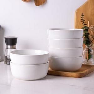 AmorArc Cereal Bowls Set of 6 for Kitchen, 26oz Stoneware Soup Bowls Set for Cereal,Soup, Modern Kitchen Bowls for Meal, Dishwasher &Microwave Safe, Reactive White AmorArc Cereal Bowls Set of 6 for Kitchen, 26oz Stoneware Soup Bowls Set for Cereal,Soup, Modern Kitchen Bowls for Meal, Dishwasher &Microwave Safe, Reactive White