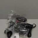 REVLON 3-in-1 Multi-Styler, Blow Dryer Brush, Blowout and Hair Straightener Brush in One to Dry, Curl, Smooth, Shape and Volumize Hair for Gorgeous Salon Blowouts (Red/Black)