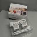 Atomi Power Cube 2-Pack  3AC Outlets + 3 Smart USB Ports + 5-ft. Cable