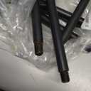 EXCMARK 2 Pack Shepherd Hook Adjustable Height 31/24/16 1/2 inch Thick Use at Weddings, Hanging Solar Lights, Lanterns, Bird Feeders, Metal Hanger Hook (Black, 31 inch). U.S. Patent.