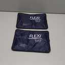 2 FlexiKold Gel Ice Packs - Ice Packs for Injuries Reusable, Back Pain Relief, Knee Ice Pack Wrap, After Surgery, Ice Pack for Knee - 6303-COLD-2PK by NatraCure - Medium  2PK