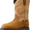 ARIAT Men's Workhog Xt Coil Waterproof Carbon Toe Work Boot Western (10 Wide, Distressed Brown/Bravo Brown)