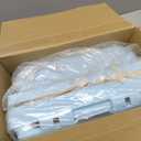 Hamiledyi Portable Hamster Cage 2 Layers Dwarf Hamster Habitat Small Animal Travel Cage with Exercise Wheel Hamster Enclosure Mouse Cage for Hamsters Mice Gerbils or Other Tiny Pets (Blue)