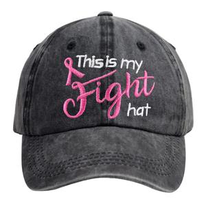 Breast Cancer Gifts for Woman - Breast Cancer Awareness Accessories, Adjustable Hat Headwear for Women