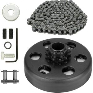 Go Kart Clutch 3/4 Bore 12T with #35 Chain, for Predator 212 Centrifugal Clutch Compatible with Honda GX160, GX200, GX140, GX120, GC160, GC190, Harbor Freight, Briggs and Stratton Tecumseh