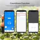 Sprinkler Timer Smart Water Timer: Zigbee Hose Watering Timer, Automatic Irrigation System Controller, App Remote Control, Tuya Zigbee Hub Required, Smart Irrigation Controller for Outdoor Watering
