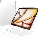 SwitchEasy CoverBuddy Lite for 2024 iPad Air 13" - Case Compatible (M2), - White