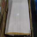 DWVO 36" Farmhouse Bathroom Vanity with Sink Combo, Barn Door Bathroom Storage Cabinet with Sliding Door & 3 Drawers, Ceramic Vessel Sink Top, White