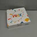 XFM Wall Clock Silent Wall Clocks Battery Operated 8 Inch Small Classic Analog Clock Modern Simple Decorative for Kitchen Office Bedroom Decor (Black)