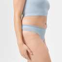 florence by mills Women's Cozy Crush Seamless Thong Underwear S