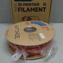 3DHoJor PLA Pro (PLA+) Filament 1.75mm, 3D Printer Filament, Cardboard Spool, +/- 0.03mm Accuracy, Red, 1kg