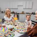 Happy Easter Plates and Napkins Serves 24 , Spring Easter Party Supplies Colorful Bunny Paper Plates and Napkins for Spring Birthday Easter Holiday Baby Shower Party Decorations