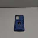 Case for Galaxy Note 20 Ultra, Shockproof Impact Resistant with Slide Lens Protective Cover for Samsung Galaxy Note 20/20 Ultra 5G (Blue)