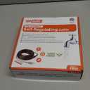 Trusted Heating Cable for Pipe Freeze Protection, Self-Regulating Pipe Heating Tape for Metal and Plastic Pipes, Energy-Saving Water Pipe Heat Cable Keeps Water Flowing at -40F, 3Ft, 120V