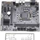 Zyyini B460M D2V Motherboard, LGA1200 64GB 2X DDR4 DIMM Gaming Keyboard for i9 i7 i5 i3 10th Gen CPU, 6X S ATA III Port, DVI and VGA Output, M.2 Slot, USB 3.2
