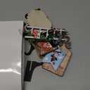 FairySandy Christmas Tiered Tray Decor Set Christmas Wooden Sign Rustic Farmhouse Snowflake Cocoa Coffee Spice Blocks Decorative Winter Table Tabletop Sign for Tiered Tray Home Xmas Shelf Coffee Bar, Warm