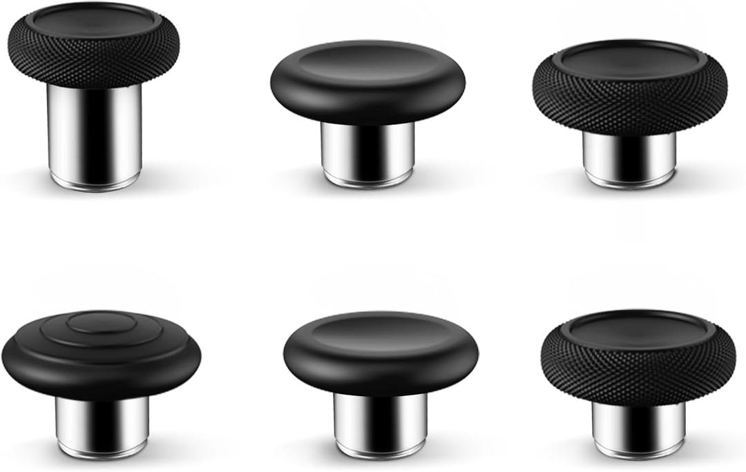 TOMSIN Replacement Thumbsticks for Xbox Elite 2 Controller, 6 in 1 Swap Magnetic Joysticks for Xbox Elite Series 2 Core(Model 1797)