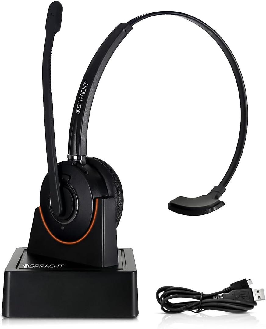 Spracht HS-2060 Zum Maestro USB/BT Combo USB and Wireless Bluetooth Headset,Black