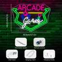 NEONLOVE Game Neon Sign Arcade Neon Signs For Wall Decor Gifts For Teen Boys Game Boy Claw Machine Led Lights For Gaming Room Bedroom Arcade Party Bar Pub Decoration Gamer Gifts