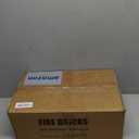 Fire Bricks, FireBrick, High Temperature Insulated Firebricks for Wood Stoves, Fireplaces, Size 9" X 4-1/2" X 1-1/4", Pack of 12, Wood Stove Bricks, Fireplace Brick