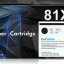 81X CF281X Toner Cartridge 1 Black High Yield | 81X Toner for M605 M606 M630 Replacement for HP 81A 81X Laser Enterprise M605 M606 Series Laser Enterprise MFP M630 Series Printer