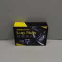 MIKKUPPA M12x1.5 Lug Nuts - Replacement for 2006-2020 Fusion, 2000-2019 Focus, 2001-2023 Escape Aftermarket Wheel - 20pcs Black Closed End Lug Nuts