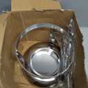 Shabu hot pot Stainless Steel Chafing Dishes hotpot single Mini cooking pot Cookware Non-Magnetic Burner with 2 spoons